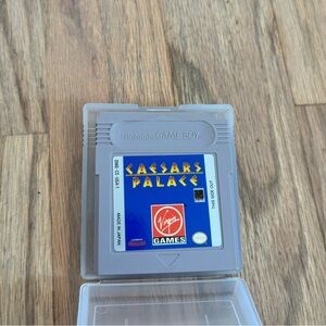 Virgin Games Caesars Palace Nintendo Gameboy Game